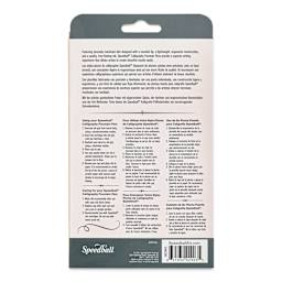 Speedball Calligraphy Fountain Pens - Calligraphy Set back of package