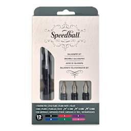 Speedball Calligraphy Fountain Pens - Calligraphy Set front of package