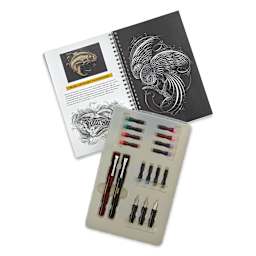 Speedball Calligraphy Fountain Pens - Deluxe Calligraphy Collection