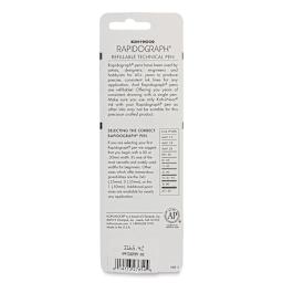 Koh-I-Noor Rapidograph Pen - 4x0, 0.18 mm Tip back of package