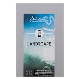 Richeson Soft Handrolled Pastels - Landscape, 20 Set Outside of Packaging