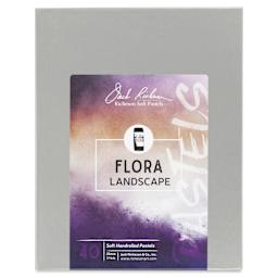 Richeson Soft Handrolled Pastels - Flora Landscape, Set of 40 - front of packaging