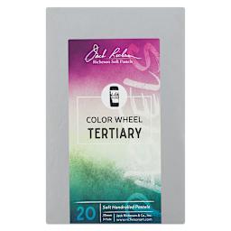 Richeson Soft Handrolled Pastels - Color Wheel, Tertiary Outside of Packaging