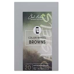 Richeson Soft Handrolled Pastels - Color Wheel, Browns Outside of Packaging