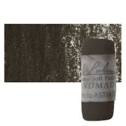 Richeson Soft Handrolled Pastel - Grey GY11, pastel and swatch