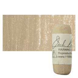 Richeson Soft Handrolled Pastel - Grey GY20, pastel and swatch