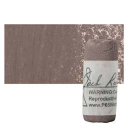 Richeson Soft Handrolled Pastel - Grey GY32, pastel and swatch