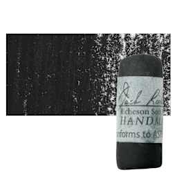 Richeson Soft Handrolled Pastel - Grey GY50, pastel and swatch