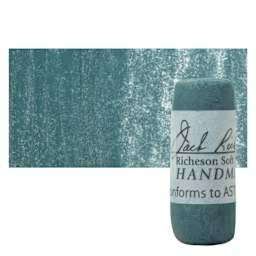 Richeson Soft Handrolled Pastel - Grey GY54, pastel and swatch