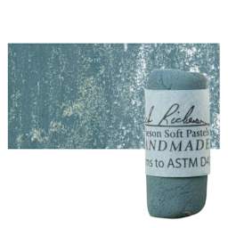 Richeson Soft Handrolled Pastel - Grey GY55, pastel and swatch