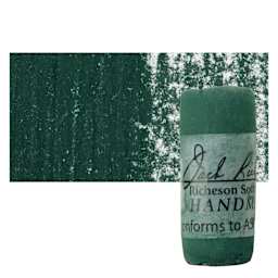 Richeson Soft Handrolled Pastel - Grey GY62, pastel and swatch