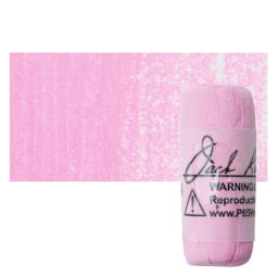 Richeson Soft Handrolled Pastel - Red R5, pastel and swatch