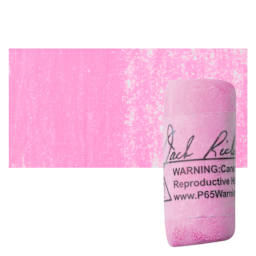 Richeson Soft Handrolled Pastel - Red R13, pastel and swatch