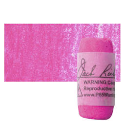 Richeson Soft Handrolled Pastel - Red R15, pastel and swatch