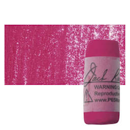 Richeson Soft Handrolled Pastel - Red R18, pastel and swatch