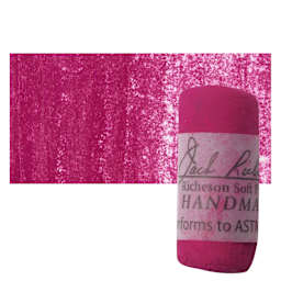 Richeson Soft Handrolled Pastel - Red R20, pastel and swatch