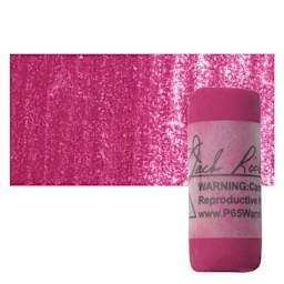 Richeson Soft Handrolled Pastel - Red R21, pastel and swatch