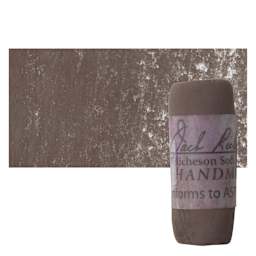 Richeson Soft Handrolled Pastel - Earth Red ER11, pastel and swatch