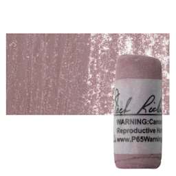 Richeson Soft Handrolled Pastel - Earth Red ER17, pastel and swatch