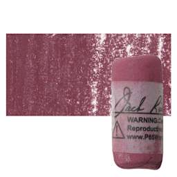 Richeson Soft Handrolled Pastel - Earth Red ER18, pastel and swatch