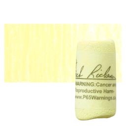 Richeson Soft Handrolled Pastel - Yellow Y1, pastel and swatch