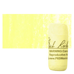 Richeson Soft Handrolled Pastel - Yellow Y3, pastel and swatch