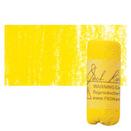 Richeson Soft Handrolled Pastel - Yellow Y17, pastel and swatch