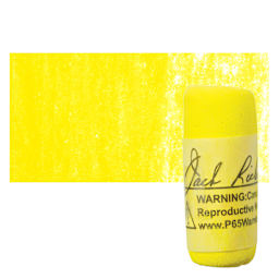 Richeson Soft Handrolled Pastel - Yellow Y18, pastel and swatch