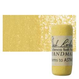 Richeson Soft Handrolled Pastel - Earth Yellow EY5, pastel and swatch