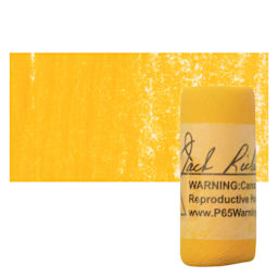 Richeson Soft Handrolled Pastel - Orange O2, pastel and swatch