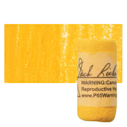 Richeson Soft Handrolled Pastel - Orange O3, pastel and swatch