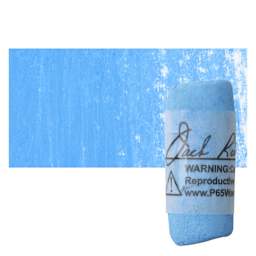 Richeson Soft Handrolled Pastel - Blue B14, pastel and swatch