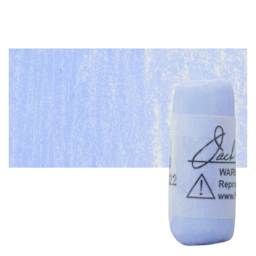 Richeson Soft Handrolled Pastel - Blue B23, pastel and swatch