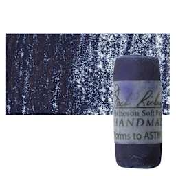 Richeson Soft Handrolled Pastel - Blue B39, pastel and swatch