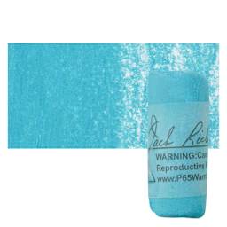 Richeson Soft Handrolled Pastel - Turquoise Blue TB15, pastel and swatch