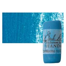 Richeson Soft Handrolled Pastel - Turquoise Blue TB24, pastel and swatch