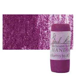 Richeson Soft Handrolled Pastel - Violet V23, pastel and swatch