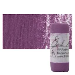 Richeson Soft Handrolled Pastel - Violet V27, pastel and swatch