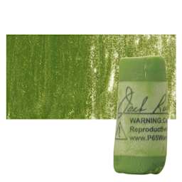 Richeson Soft Handrolled Pastel - Green G5, pastel and swatch