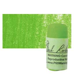 Richeson Soft Handrolled Pastel - Green G11, pastel and swatch