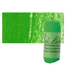 Richeson Soft Handrolled Pastel - Green G18, pastel and swatch