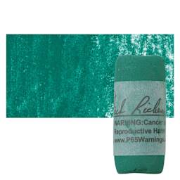 Richeson Soft Handrolled Pastel - Green G29, pastel and swatch