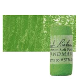 Richeson Soft Handrolled Pastel - Green G41, pastel and swatch