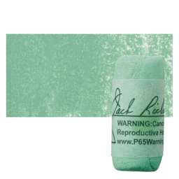 Richeson Soft Handrolled Pastel - Green G48, pastel and swatch