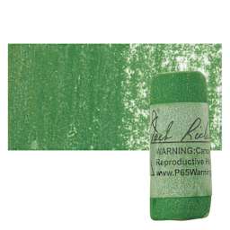 Richeson Soft Handrolled Pastel - Earth Green EG2, pastel and swatch