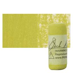 Richeson Soft Handrolled Pastel - Earth Green EG17, pastel and swatch