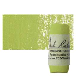 Richeson Soft Handrolled Pastel - Earth Green EG18, pastel and swatch