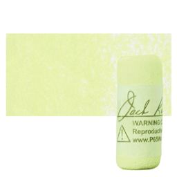 Richeson Soft Handrolled Pastel - Earth Green EG19, pastel and swatch