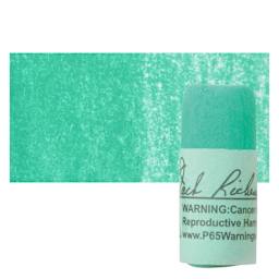 Richeson Soft Handrolled Pastel - Turquoise Green TG4, pastel and swatch