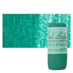 Richeson Soft Handrolled Pastel - Turquoise Green TG7, pastel and swatch